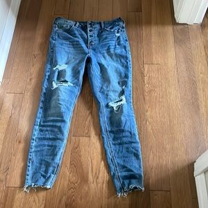 Rockstar hi rise super skinny jeans